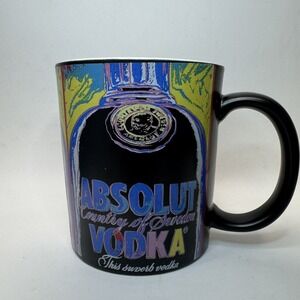 Absolut Vodka Andy Warhol Foundation Mug Special Edition
